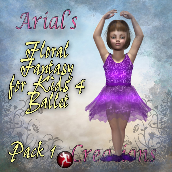 Floral Fantasy for Kids4 Ballet Pack 1