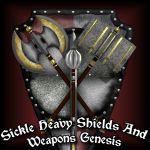 Sickle Heavy Shields And Weapons Genesis