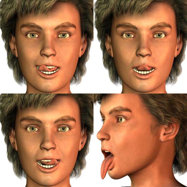 Luke's Teen Tongue Morphs