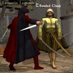 Lemuria Legends for Hooded Cloak Lemuria Legends for Hooded Cloak