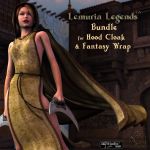 Lemuria Legends Bundle for Hood Cloak & Fantasy Wrap