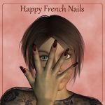 Happy French Nails for V4 Happy French Nails for V4