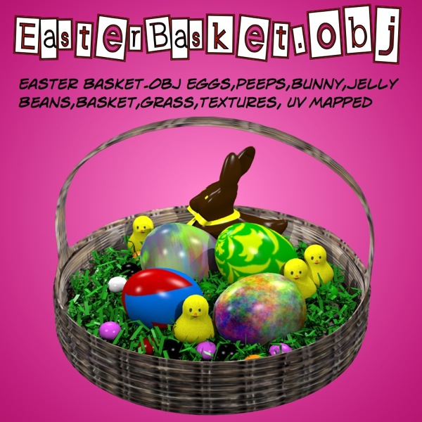 EasterBasket.obj