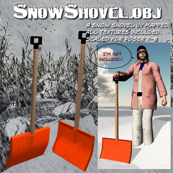 SnowShovel.obj