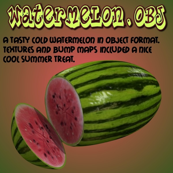 WaterMelon.obj