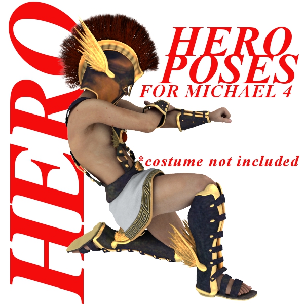Farconville's Hero Poses for Michael 4