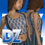 DZ Miki 3 Overall Shorts DZ Miki 3 Overall Shorts
