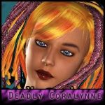Deadly Coralynne: Coralynne Hair