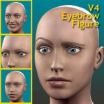 V4 Eyebrow Figure