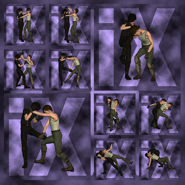 Ixdon: H3 Street Fight Poses 1