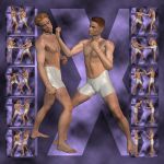 Ixdon: KickBoxing Duo Poses 2