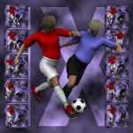 Ixdon: Soccer Duo Poses 2
