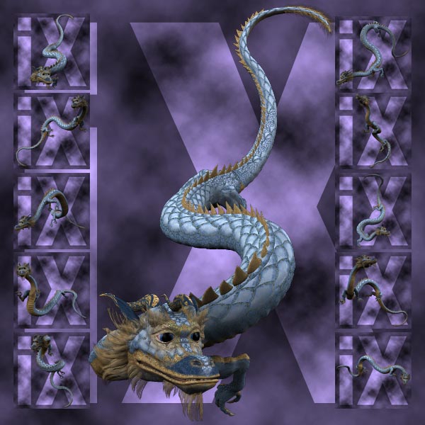 Ixdon: Eastern Dragon Poses 1