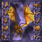 Ixdon: Millennium Dragon 2: Poses #1