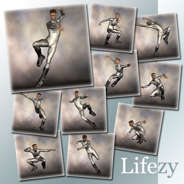 Lifezy: Action Poses of David, M3 #3