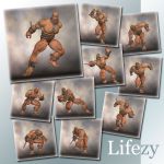 Lifezy: Action Poses of Freak, Troll #1