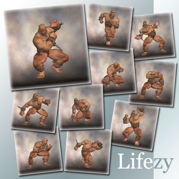 Lifezy: Action Poses of Freak, Troll #2