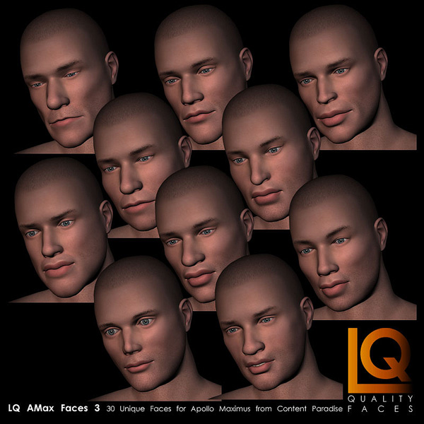 LQ: AMax Character Faces 3