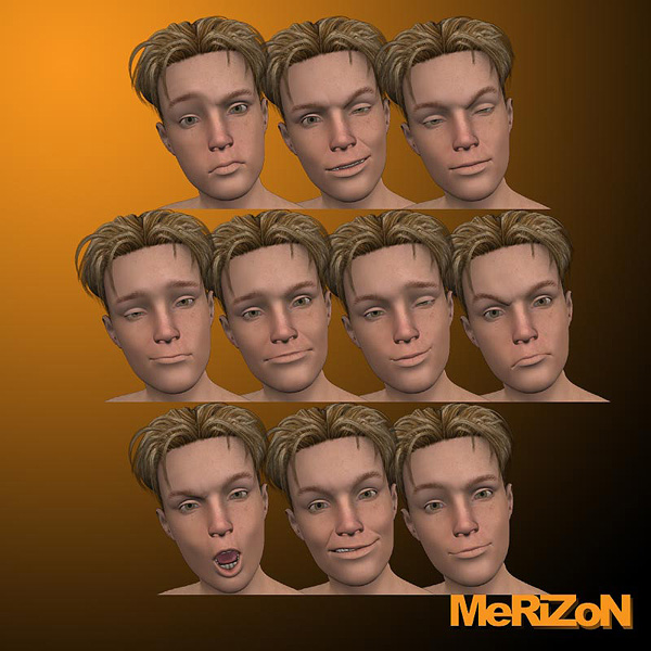 MRZ: Luke Expression Faces