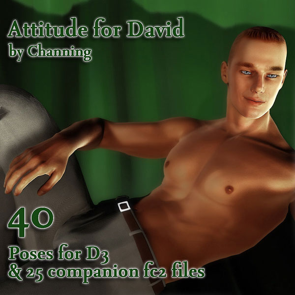!Channing's Attitude Poses for D3