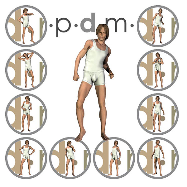 Pdm: G2Men Poses 3