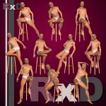 RxD: James Stool Poses