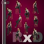RxD: G2 Males Stool Poses