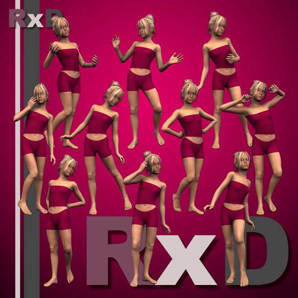 RxD: Laura 3 Poses 2
