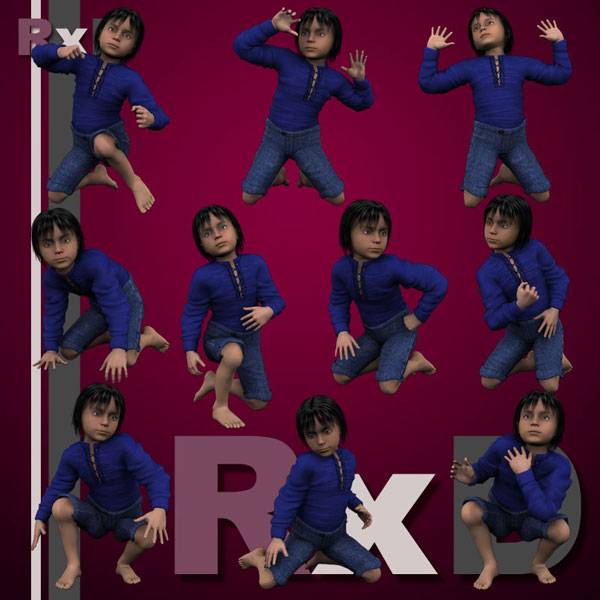 RxD: Kids Poses 3
