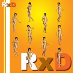 RoxieDee (RxD): Miki 2 Poses 1