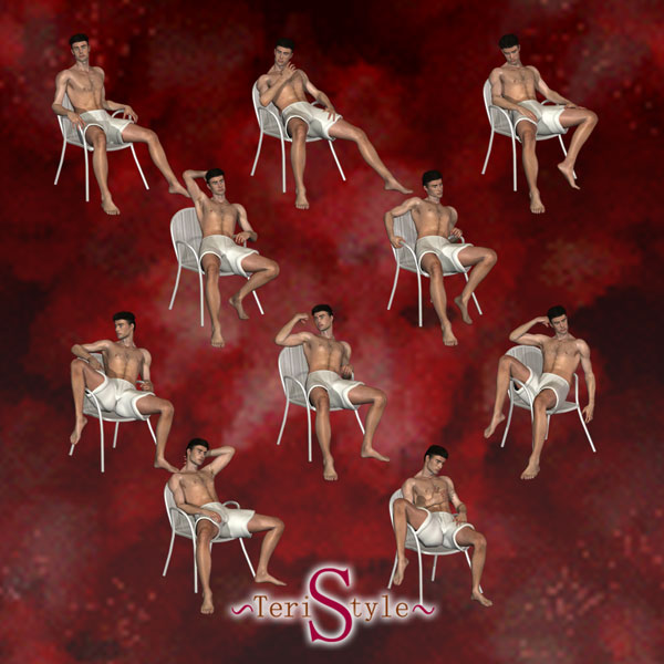 Teris: M3 Chair & Poses 5