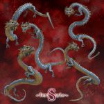 Teris: Poses of Eastern Dragon: Volume 1