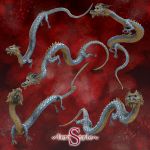 Teris: Poses of Eastern Dragon: Volume 2