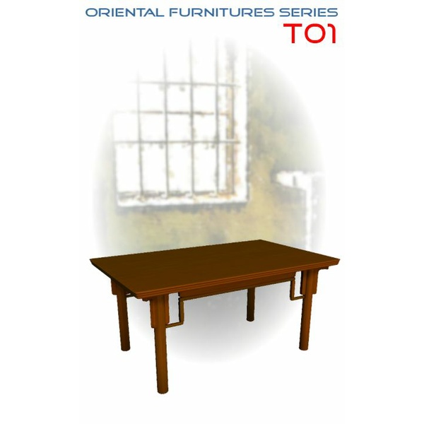 Oriental Furniture Series: T01