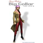 Big Collar: Sassy Fashion Trench Coat for Aiko 3