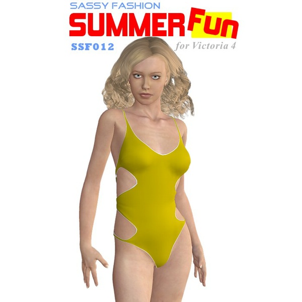 Sassy Fashion: Summer Fun SSF012 for V4