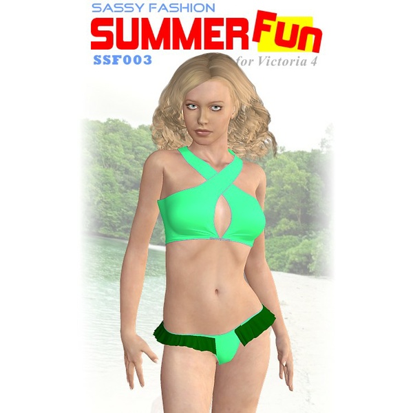 Sassy Fashion: Summer Fun SSF003 for V4