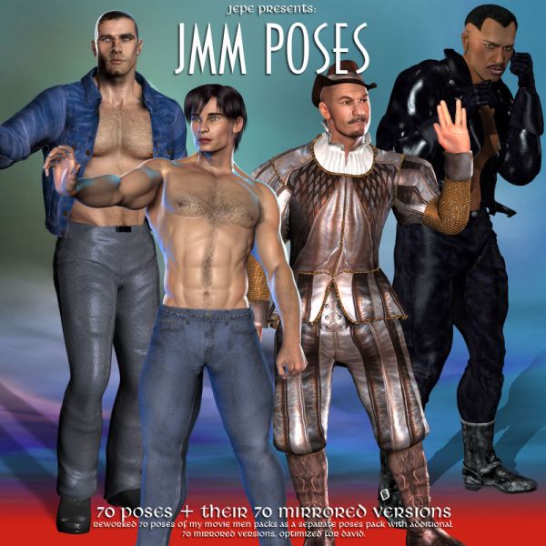 Jepe's Movie Men Poses